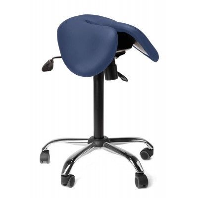 Gravitonus EZDuo - эргономичный стул-седло врача-стоматолога, двуразделенное седло