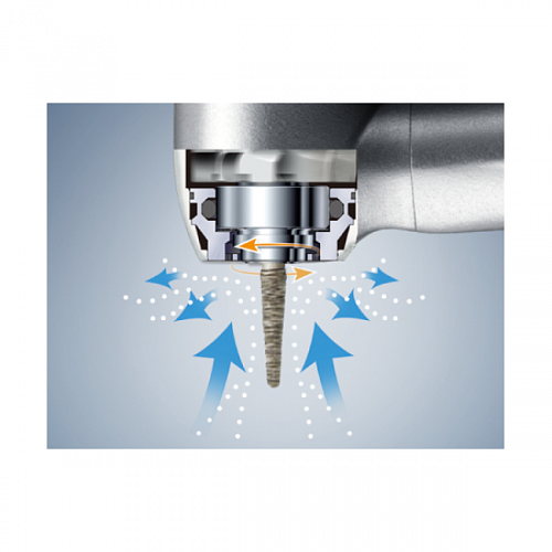 NSK Ti-Max X500KL – турбинный наконечник с миниголовкой и оптикой